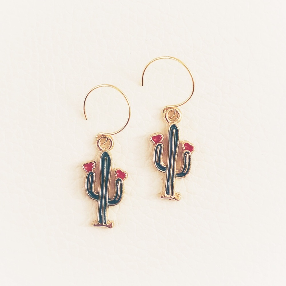 Cactus Earrings